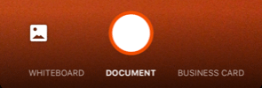 Office lens document scanner