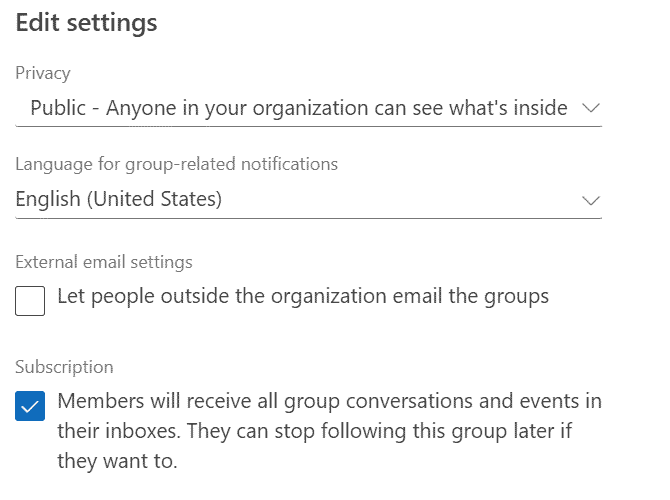outlook contacts group edit